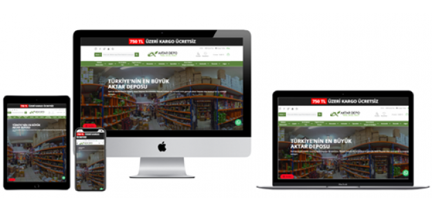 Aktar Depo E-ticaret Sitesi