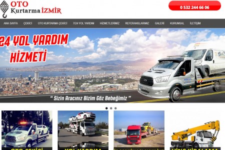 Oto Kurtarma İzmir Web Sitesi Yayında
