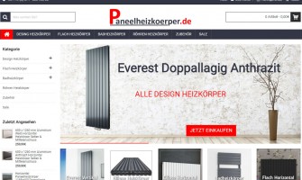 Paneelheizkoerper.de E-ticaret Sitesi Yayında Paneelheizkoerper.de E-ticaret Sitesi Yayında